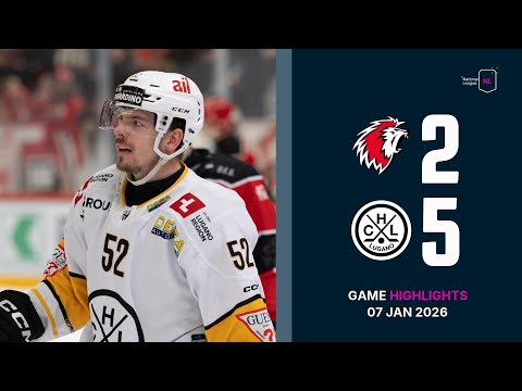 Lausanne HC vs. HC Lugano - Game Highlights
