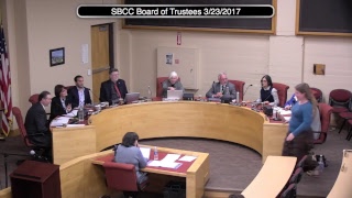 SBCC Board of Trustees 3/23/2017