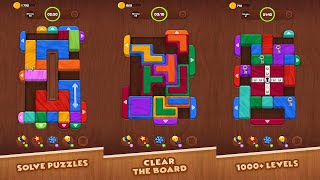 Color Wood Jam - Block Puzzle levels 1-15