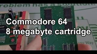 C64MegaCart - 8 megabyte version