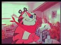 Kelloggs Frosted Flakes With Tony The Tiger Animation