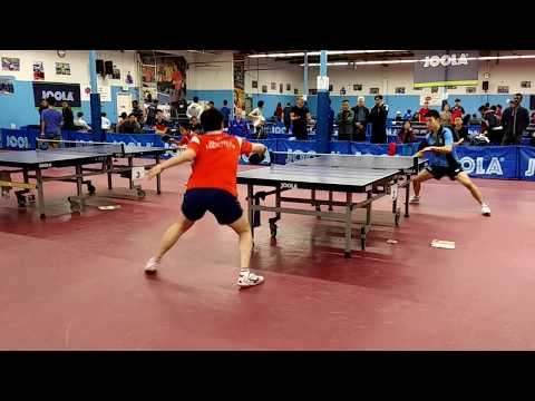 Ma Jinbao (2679) vs Tian Ye (2561) Men's Singles QF at Joola Spring Open on 3/8/2020
