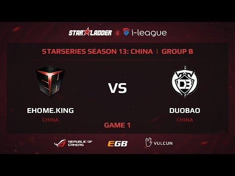 EHOME.K vs DUOBAO, StarSeries 13 China, Game 1