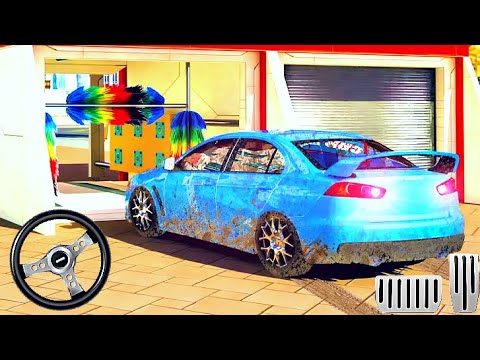Smart Car wash Workshop: Service Garage 2021 -Car Wash Service and Gas Station -Android Gameplay