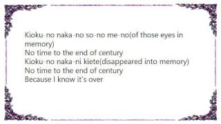 Balzac - The End of Century Lyrics