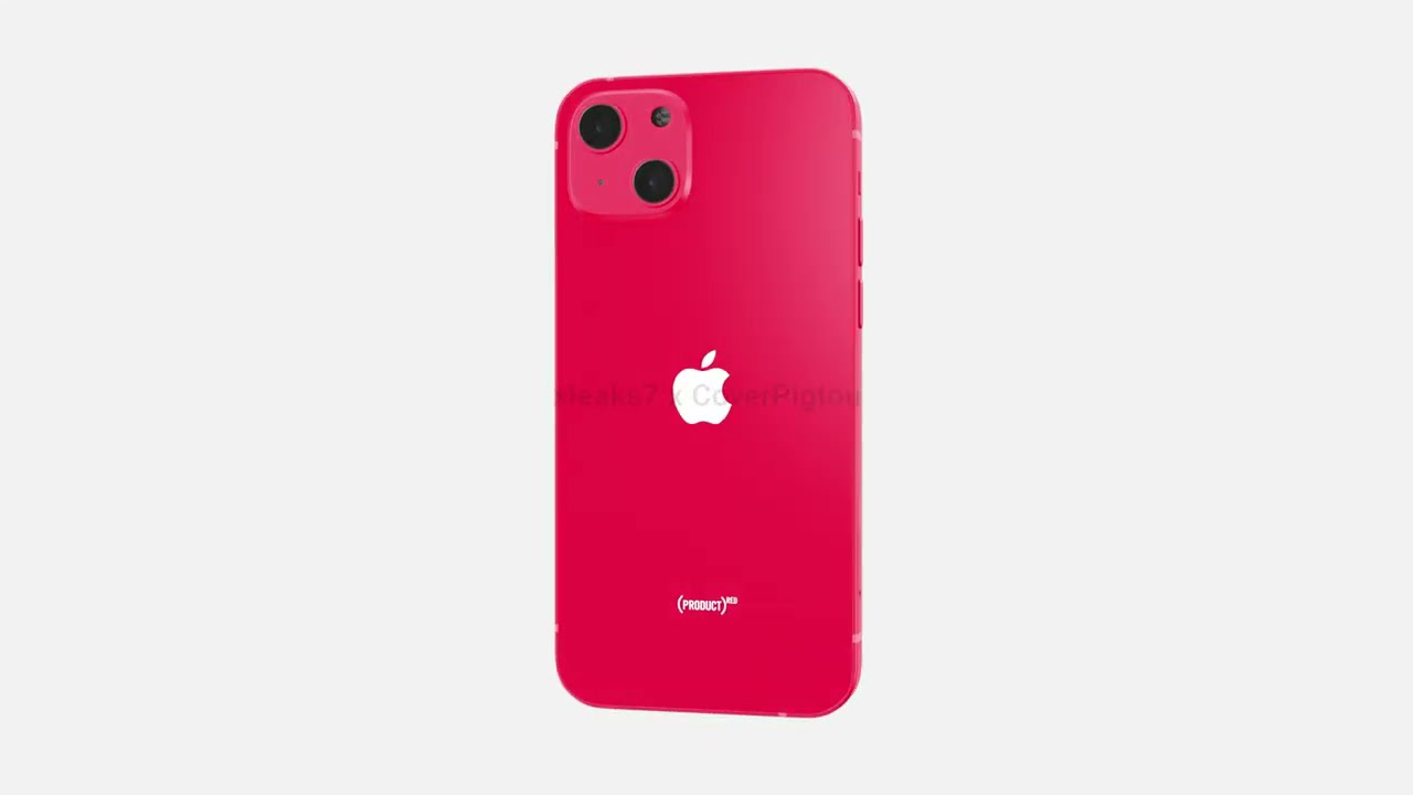 EXCLUSIVE: Apple iPhone 13 / 12S (Product) Red (complete look based on leaked CAD drawings) - YouTube