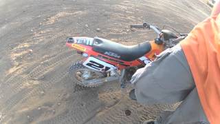 preview picture of video 'Las caidas en Moto de hoy.... Octubre 2012 PRACTICA en Pista de Motocross'