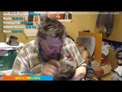 Kononowicz niszczy telefon Boży na lajcie