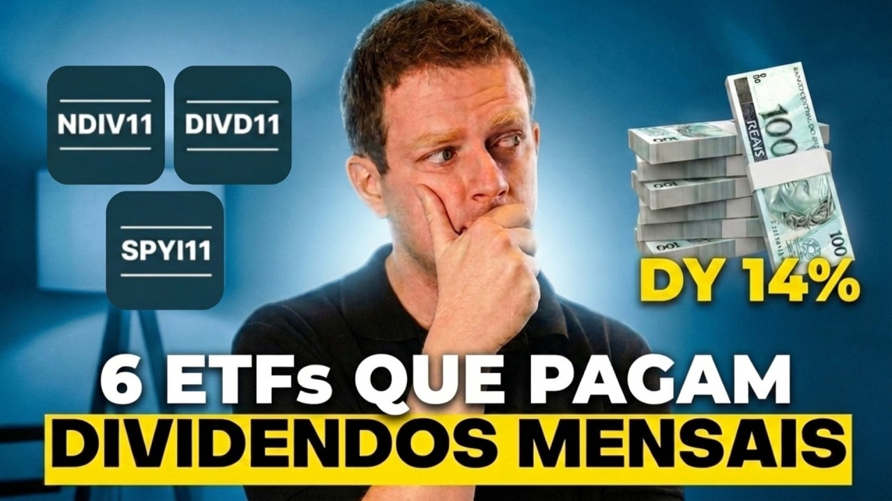6 ETFs que PAGAM DIVIDENDOS MENSAIS