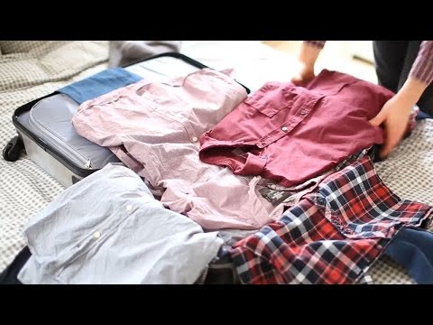 6 Tipps: Koffer richtig packen - platzsparend & knitterfrei