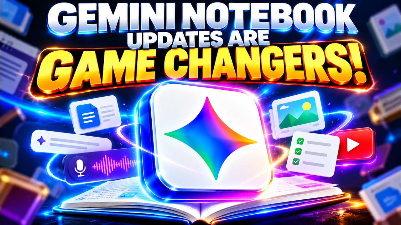 Gemini Notebook Updates are Game Changers! 🤯