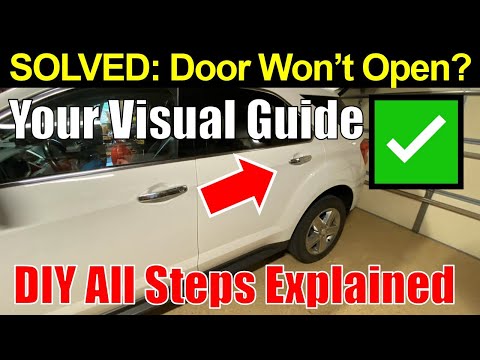 ✅ SOLVED: Car Door Won't Open From Inside or Outside! Replace Door Lock Actuator