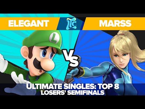 Elegant vs Marss - Ultimate Singles Top 8: Losers' Semifinals - Low Tide City | Luigi vs ZSS