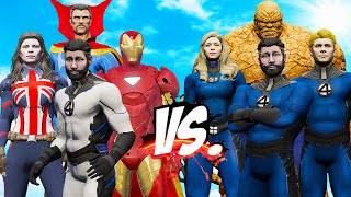 FANTASTIC FOUR VS ILLUMINATI - EPIC SUPERHEROES WAR