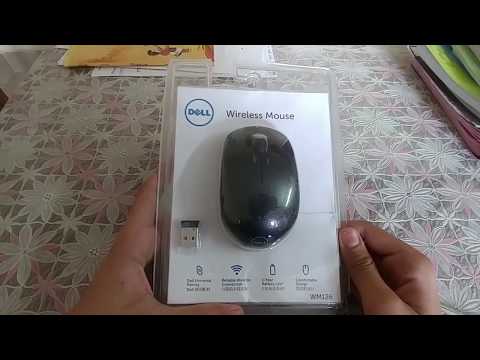 Dell wm126 wireless optical mouse black