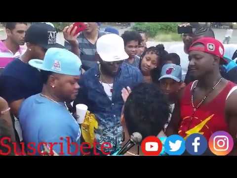 El lobo vs El profeta RD (Batalla de freestyle en el parque de invivienda