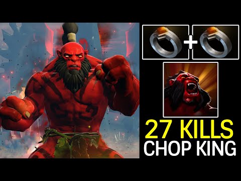 Monster Axe Unkillable Wall – No Mercy Chop Chop 27 Kills Dota 2