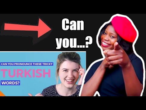 RATING FOREGINGERS PRONOUNCE Tricky Turkish WORDS Because I can .... (part 1 ) | monica reacts 🇿🇲
