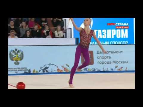 Khrystya POHRANYCHNA (AA) hoop - Grand Prix Moscow 2020