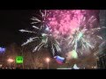 Праздничный салют в Севастополе в честь годовщины воссоединения Крыма с Россией ...
