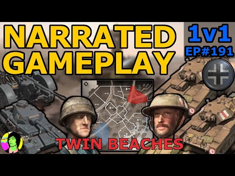 CoH3 | Luftwaffe stall tactics | Narrated Gameplay 1v1 Wehrmacht EP#191
