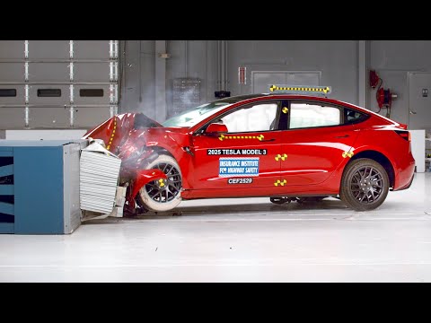 NEW Tesla Model 3 – Crash Test