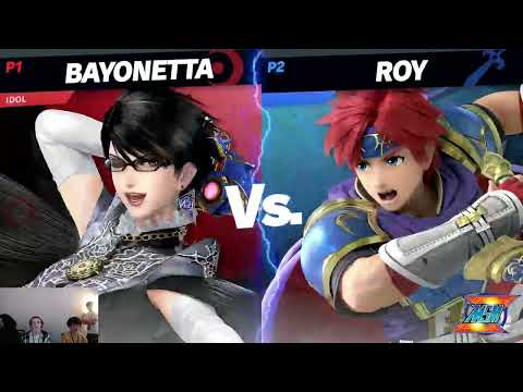 WaveDash 2023Top12 - Demon (Bayonetta) Vs. Ignaize (Marth, Roy) - SSBU Tournament