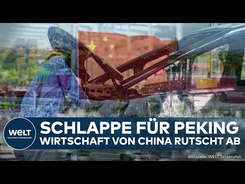 CHINA: Heftige Zahlen! BIP rutscht ab! Wirtschaft wächst so langsam wie seit einem Jahr nicht mehr