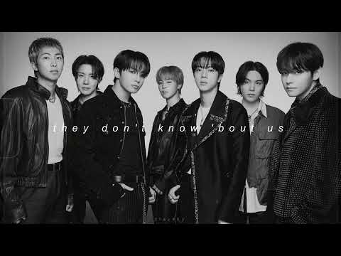 bts - they don't know 'bout us (slowed + reverb)