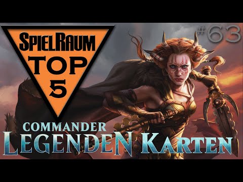 SpielRaum Top 5 - Commander Legenden Karten [Deutsch]