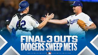 FINAL 3 OUTS: Dodgers complete the sweep vs. the Mets ???? | MLB Highlights