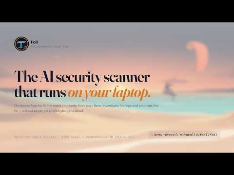 Foil AI Code Security 소개 영상