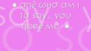 Hope - Who Am I To Say♥