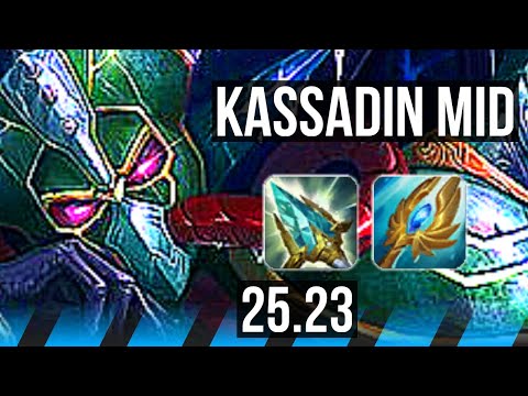 KASSADIN vs AKALI (MID) | KR Master | 25.23