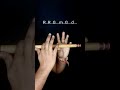Hai Katha Sangram Ki Flute Notes | Khwahish Music | Flute Tutorial | #shorts