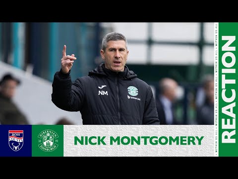 Ross County 2 Hibernian 1 | Nick Montgomery's Reaction | cinch Premiership