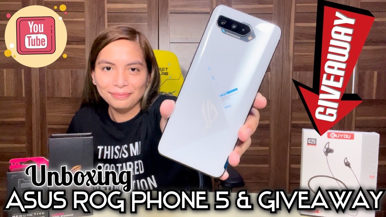 Asus ROG Phone 5 (Unboxing, First Impressions, Initial Setup & Showing Off My Latest Giveaway)
