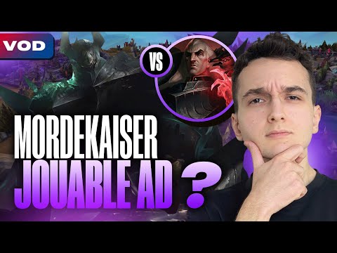JE TESTE MORDEKAISER AD, VRAIMENT FORT ? - SoloQ Challenger Top - Mordekaiser vs Swain - Patch 25.15