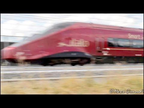 Frecciarossa VS Italo NTV - high speed alta velocita 250 km/h