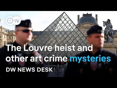 Two art crime investigators share latest on the Louvre theft, and other famous cases | DW News Desk