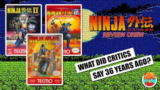 1990s Critics Review the Ninja Gaiden Trilogy on Nintendo Entertainment System (Review Crew)