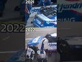 2021 pit stop vs. 2022 #shorts