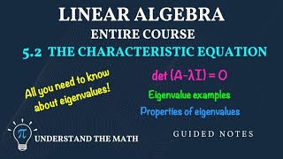 Eigenvalues and The Characteristic Equation: Everything You Need to Know
