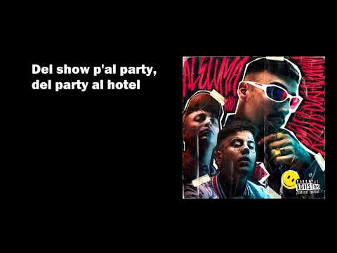 ALELUYA (REMIX), Rels B, Duki & Aleman (letra)