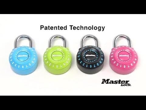 Master Lock 1590D Combination Padlocks | Instructional