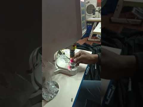 Direct Drive Snap Button Machine