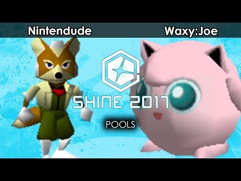 Shine 2017: SPY | Nintendude (Fox) V Waxy:Joe (Jigglypuff) - Smash 64 | Pools