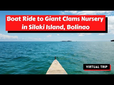Boat Ride to Giant Clams Nursery in Silaki Island Bolinao, Pangasinan | Philippines | 4K