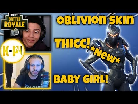 Streamers React to *NEW* Oblivion Skin - Fortnite Savage and Best Moments