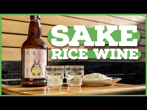 How to Easily Make SAKE (Rice Wine) at Home! ????
